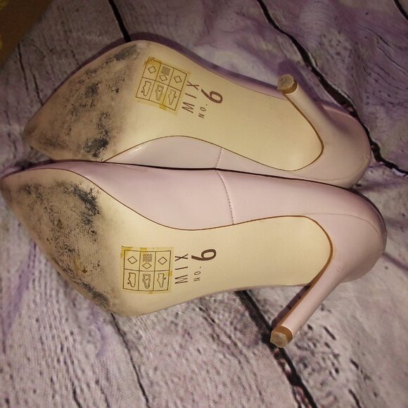 Mix no. 6 Beige pumps - Picture 7 of 8